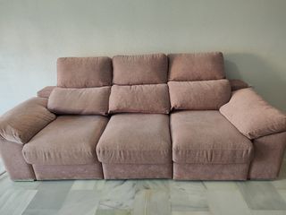 Sofá de 2,50 meteos con asientos extensibles