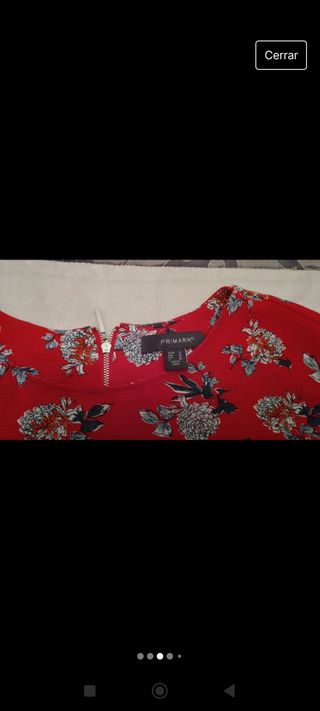 REGALO Blusa flores 46