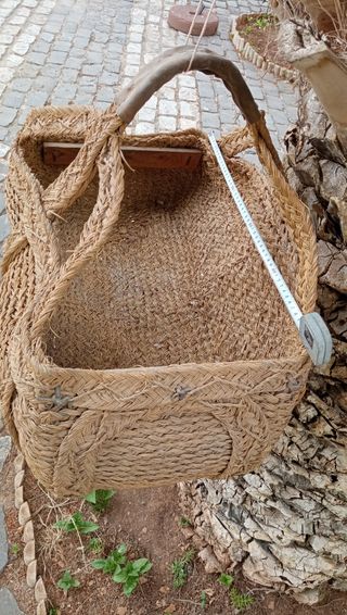 GRAN CESTO DE ESPARTO