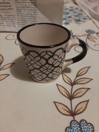 Tazzina da caffè Black and White