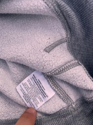 Sudadera con capucha nike gris