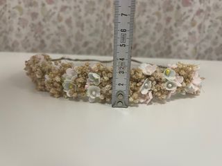 Corona Niña Comunión Rosa de Esperanza Beltran.