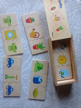 Juego Madera Relacionar
