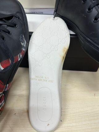 Gucci high tops serpiente Otiginales 100%