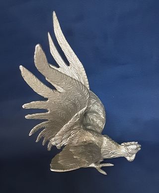 Vintage in Metallo Galletto da combattimento