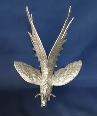 Vintage in Metallo Galletto da combattimento