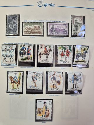 Sellos año completo 1975