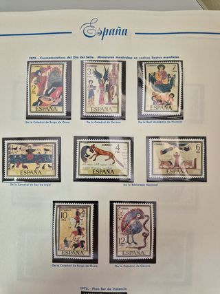 Sellos año completo 1975