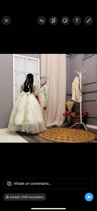 Vestido para comunion 
