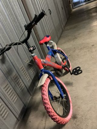 Bici spiderman bambino