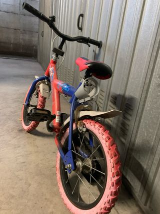 Bici spiderman bambino