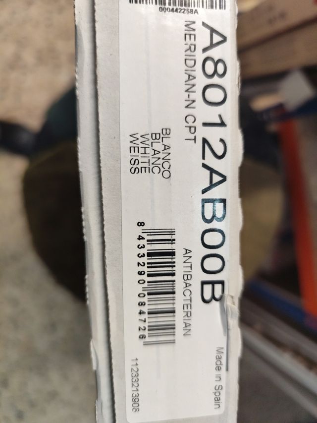 Tapa de wáter meridian N