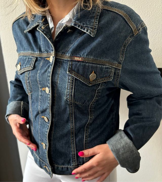 Giacca jeans donna RIFLE tg. XL 100% cotone