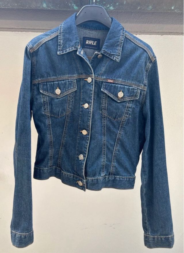 Giacca jeans donna RIFLE tg. XL 100% cotone