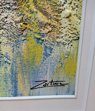 CUADRO ABSTRACTO OLEO SOBRE LIENZO