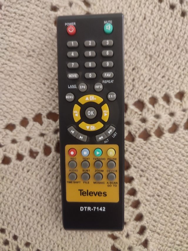 Televes+mando+enchufe DTR-7142