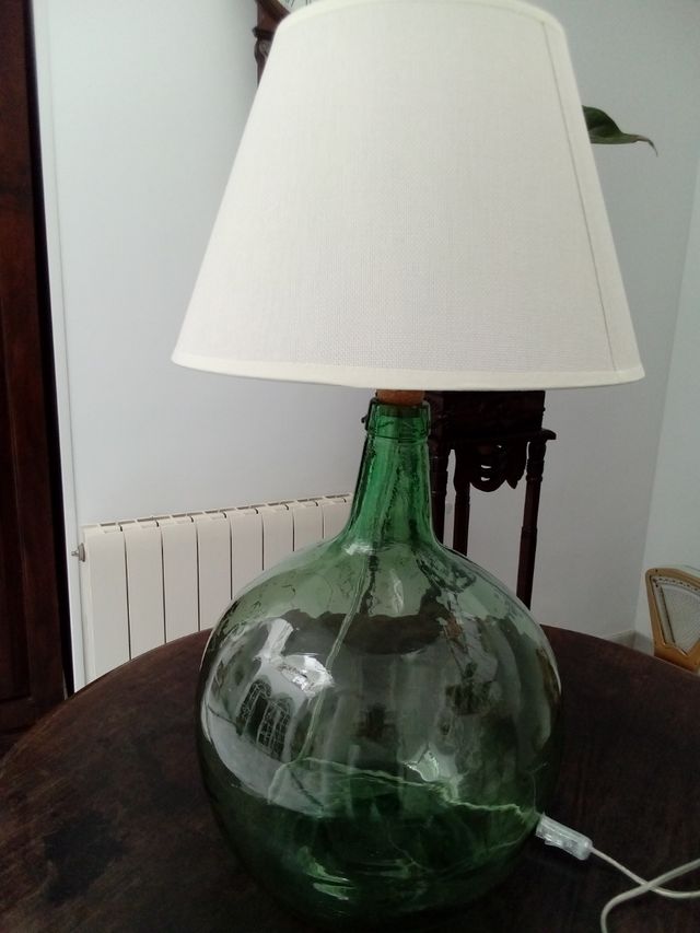 Lampara damajuana antigüedades