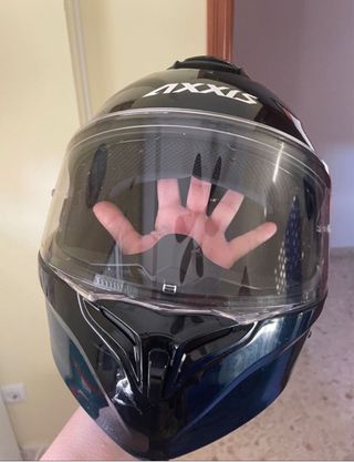Casco axxis talla s