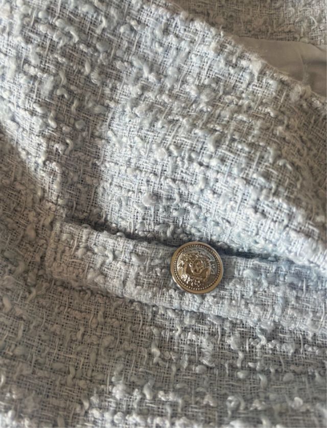 Falda azul claro hym