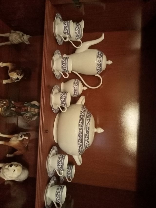 Juego de café con Sopera