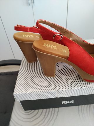 Zapatos de vestir rojos 39