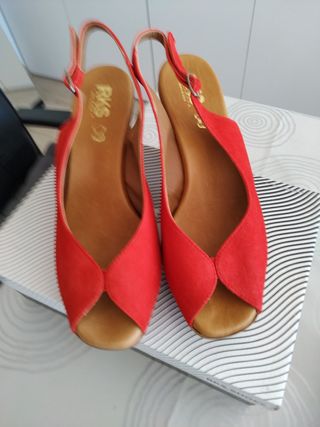 Zapatos de vestir rojos 39