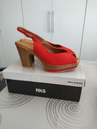 Zapatos de vestir rojos 39