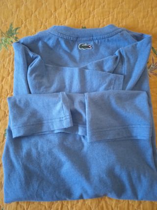 Polo LACOSTE cuello redondo 