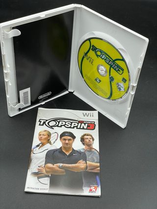 Top Spin 3 - Nintendo Wii CIB