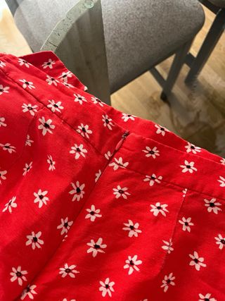 falda pantalon del zara