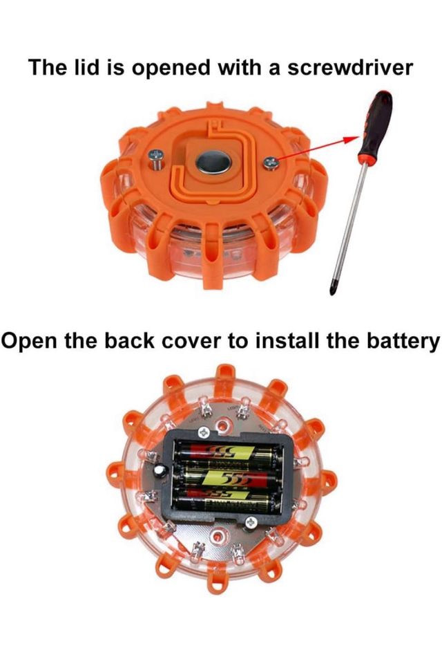LED Magnético Luz de Emergencia