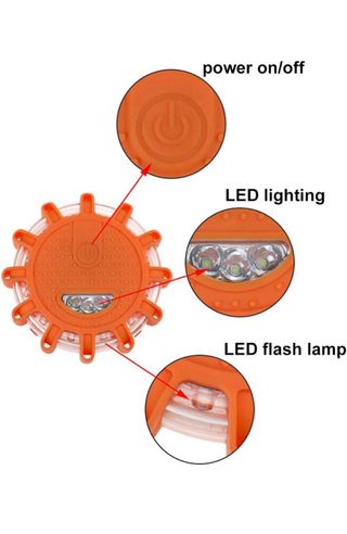 LED Magnético Luz de Emergencia