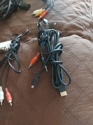 Lote cables y conectores