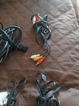 Lote cables y conectores