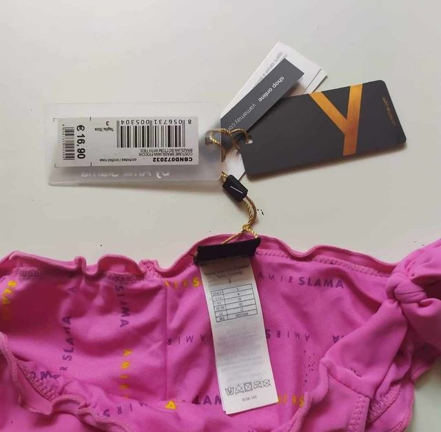 Bikini fascia Yamamay rosa-viola nuovo