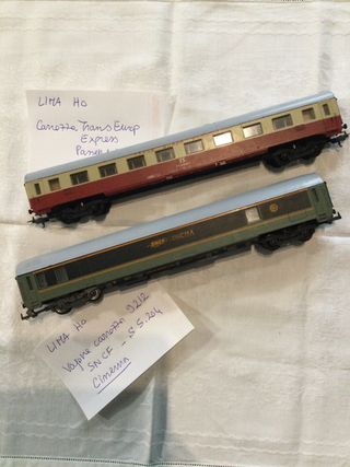 Lima HO Carrozza Cinema SNCF 9212