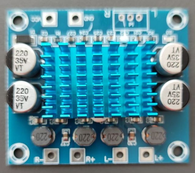 AMPLIFICADOR DE AUDIO 30 W+30 W