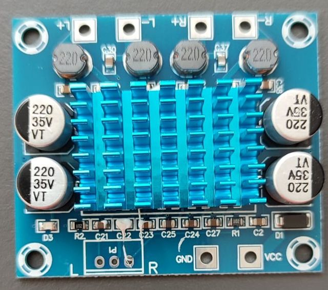 AMPLIFICADOR DE AUDIO 30 W+30 W