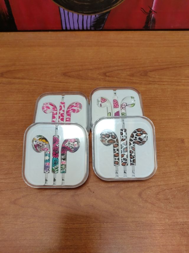 4 Auricolari Varie Fantasie