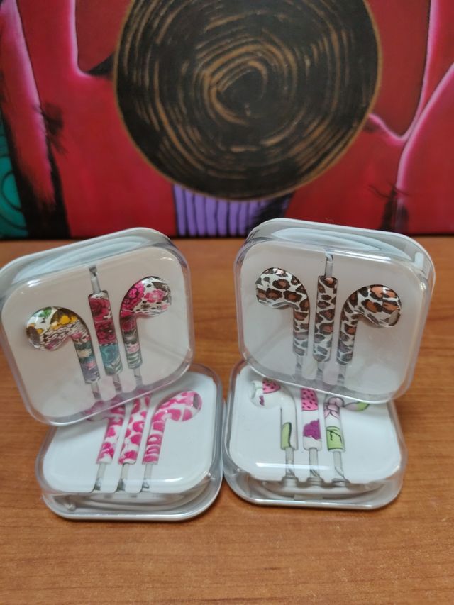 4 Auricolari Varie Fantasie