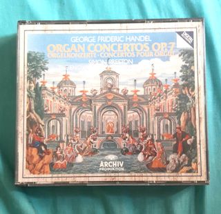 Haendel Organ concertos op 7 Pinnock