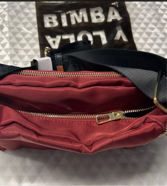Bolso color vino ByL