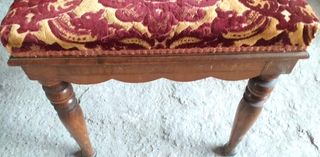SILLA DE MADERA VINTAGE