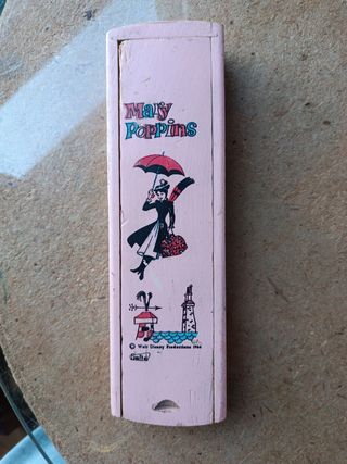 Plumiers vintage Picapiedras y Mary Poppins