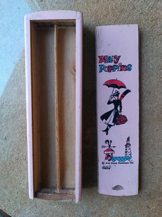 Plumiers vintage Picapiedras y Mary Poppins