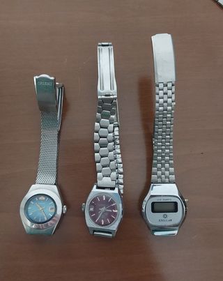 Relojes vintages mujer y hombre