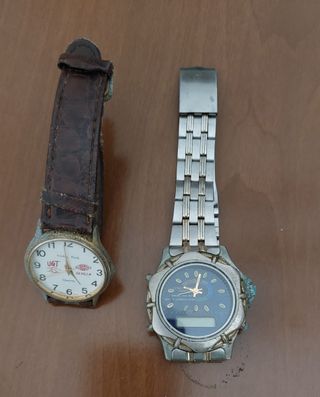 Relojes vintages mujer y hombre