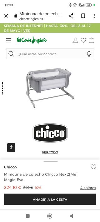 Minicuna colecho chicco