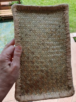 Borsa spiaggia fatta a mano mai utilizza