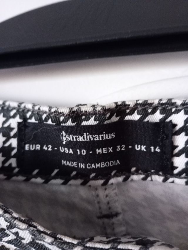 Pantalón pata de gallo 